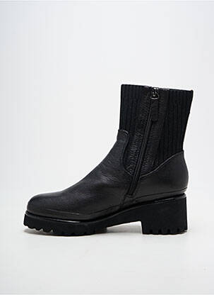Bottines/boots matière lisse talon de 4 à 6cm noir FUGITIVE BY FRANCESCO ROSSI femme