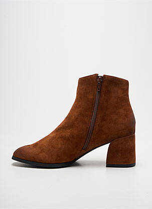 Bottines/boots talon bottier talon de 4 à 6cm marron FUGITIVE BY FRANCESCO ROSSI femme