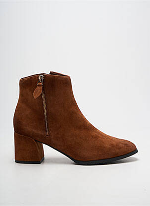 Bottines/boots talon bottier talon de 4 à 6cm marron FUGITIVE BY FRANCESCO ROSSI femme