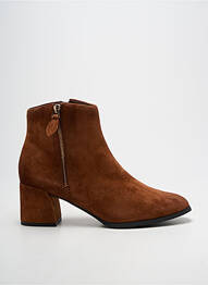 Bottines/boots talon bottier talon de 4 à 6cm marron FUGITIVE BY FRANCESCO ROSSI femme