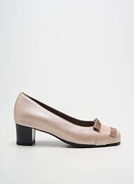 Escarpins talon bottier talon de 4 à 6cm beige JMG HOUCKE femme