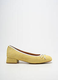 Ballerines semelle amovible talon plat jusqu'à 3cm jaune FUGITIVE BY FRANCESCO ROSSI femme