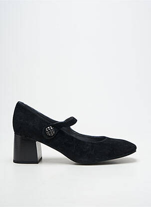 Escarpins talon bottier talon de 4 à 6cm noir FUGITIVE BY FRANCESCO ROSSI femme