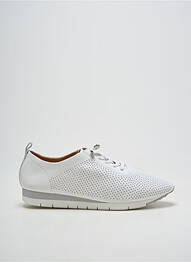 Baskets fermeture elastique talon plat jusqu'à 3cm blanc FUGITIVE BY FRANCESCO ROSSI femme