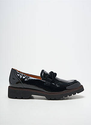 Mocassins type de semelle amortissante talon de 4 à 6cm noir FUGITIVE BY FRANCESCO ROSSI femme