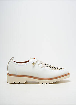 Derbies tissage satiné talon plat jusqu'à 3cm or FUGITIVE BY FRANCESCO ROSSI femme
