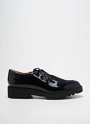 Derbies type de semelle amortissante talon de 4 à 6cm noir FUGITIVE BY FRANCESCO ROSSI femme