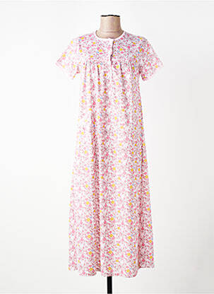 Chemise de nuit imprimé fleurs rose ROSE POMME femme