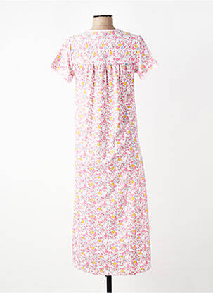 Chemise de nuit imprimé fleurs rose ROSE POMME femme