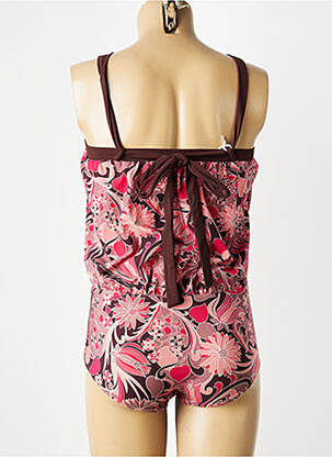 Maillot de bain 1 pièce haut soutien-gorge emboitant haut soutien-gorge emboitant marron NINA RICCI femme