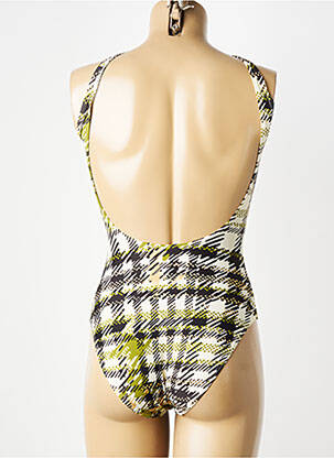 Maillot de bain 1 pièce haut soutien-gorge balconnet haut soutien-gorge balconnet vert ROSE POMME femme