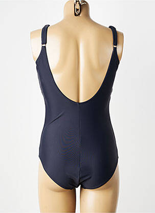 Maillot de bain 1 pièce imprimé fantaisie brassieres bleu ROSE POMME femme