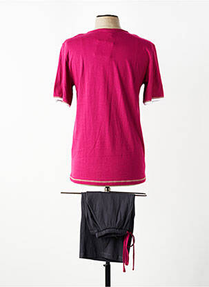 Pyjashort fermeture boutonnée sur le devant rose ROSE POMME homme