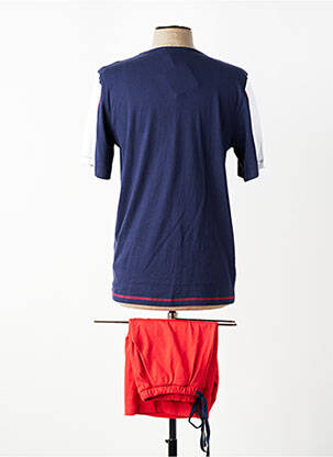 Pyjashort stretch bleu ROSE POMME homme