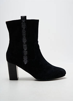 Bottines/boots talon bottier talon de 7 à 9cm noir EMILIE KARSTON femme
