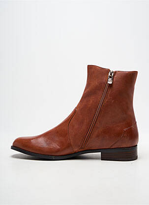 Bottines/boots talon bas talon plat jusqu'à 3cm marron EMILIE KARSTON femme