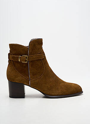Bottines/boots talon bottier talon de 4 à 6cm marron EMILIE KARSTON femme