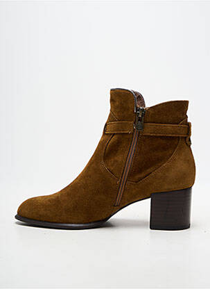Bottines/boots talon bottier talon de 4 à 6cm marron EMILIE KARSTON femme