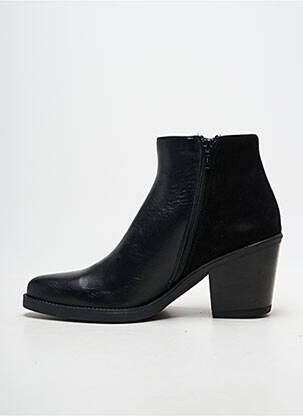 Bottines/boots bout pointu talon de 7 à 9cm noir PATRICIA MILLER femme