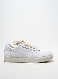 Baskets bout rond talon plat jusqu'à 3cm blanc EMILIE KARSTON femme