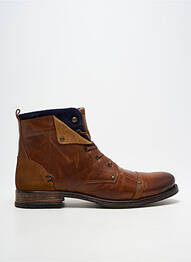 Bottines/boots fermeture lacets talon bas marron REDSKINS homme