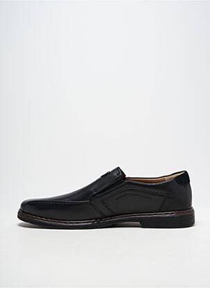Mocassins bout rond talon bas noir JOSEF SEIBEL homme