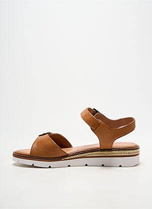 Sandales/nu pieds fermeture boucle(s) talon de 4 à 6cm marron EMILIE KARSTON femme