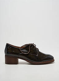 Derbies matière lisse talon de 4 à 6cm marron EMILIE KARSTON femme