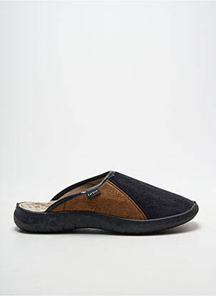 Chaussons/pantoufles voute plantaire bout rond marron FARGEOT homme