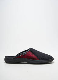 Chaussons/pantoufles bout rond bout rond noir FARGEOT homme