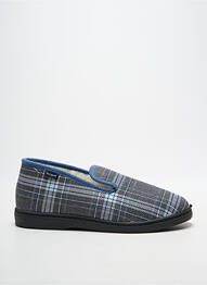 Chaussons/pantoufles bout rond bout rond gris FARGEOT homme
