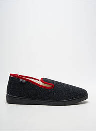 Chaussons/pantoufles bout rond bout rond gris FARGEOT homme