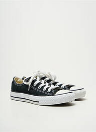 Baskets bout rond bout rond noir CONVERSE enfant