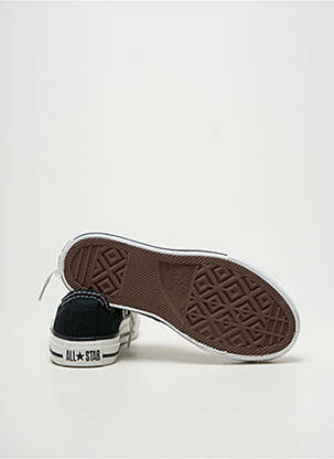 Baskets bout rond bout rond noir CONVERSE enfant