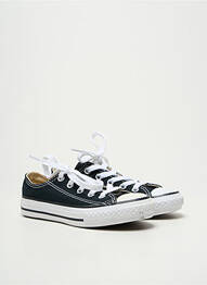 Baskets bout rond bout rond noir CONVERSE enfant