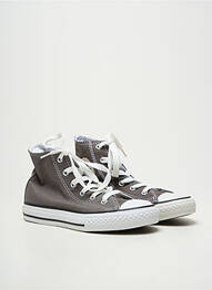 Baskets bout rond bout rond gris CONVERSE enfant