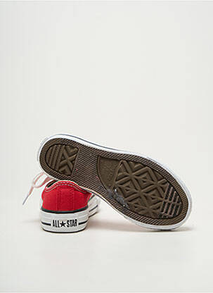 Baskets  bout rond rouge CONVERSE enfant