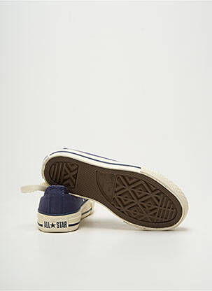 Baskets voute plantaire bout rond bleu CONVERSE enfant