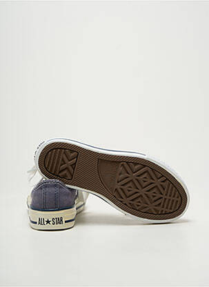 Baskets voute plantaire bout rond bleu CONVERSE enfant