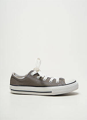Baskets bout rond bout rond gris CONVERSE enfant