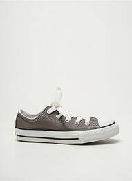Baskets bout rond bout rond gris CONVERSE enfant