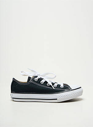 Baskets bout rond bout rond noir CONVERSE enfant