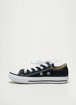Baskets bout rond bout rond noir CONVERSE enfant