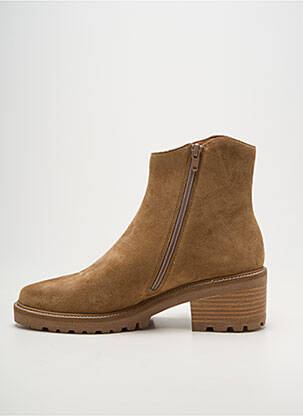 Bottines/boots talon bottier talon de 4 à 6cm beige MAM'ZELLE femme