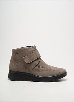 Bottines/boots bout rond talon de 4 à 6cm gris WESTLAND femme