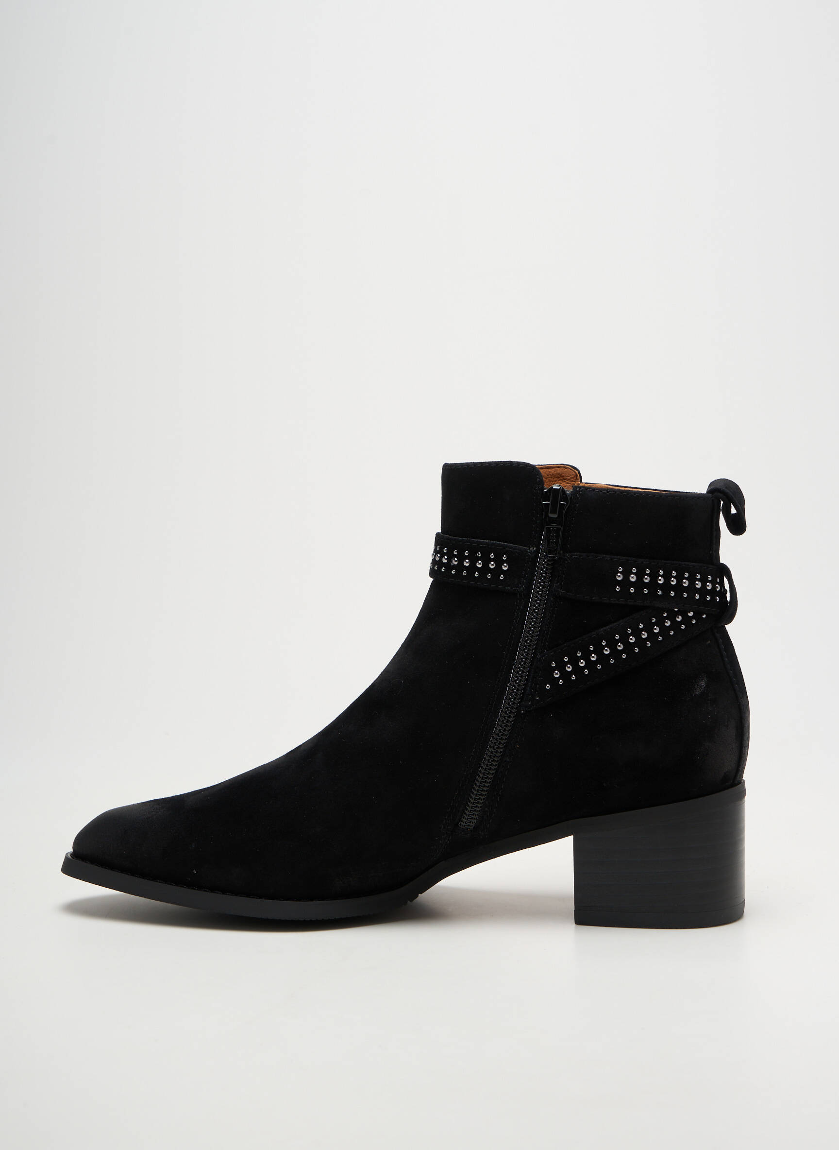 Bottines/boots bout pointu talon de 4 à 6cm noir MAM'ZELLE femme