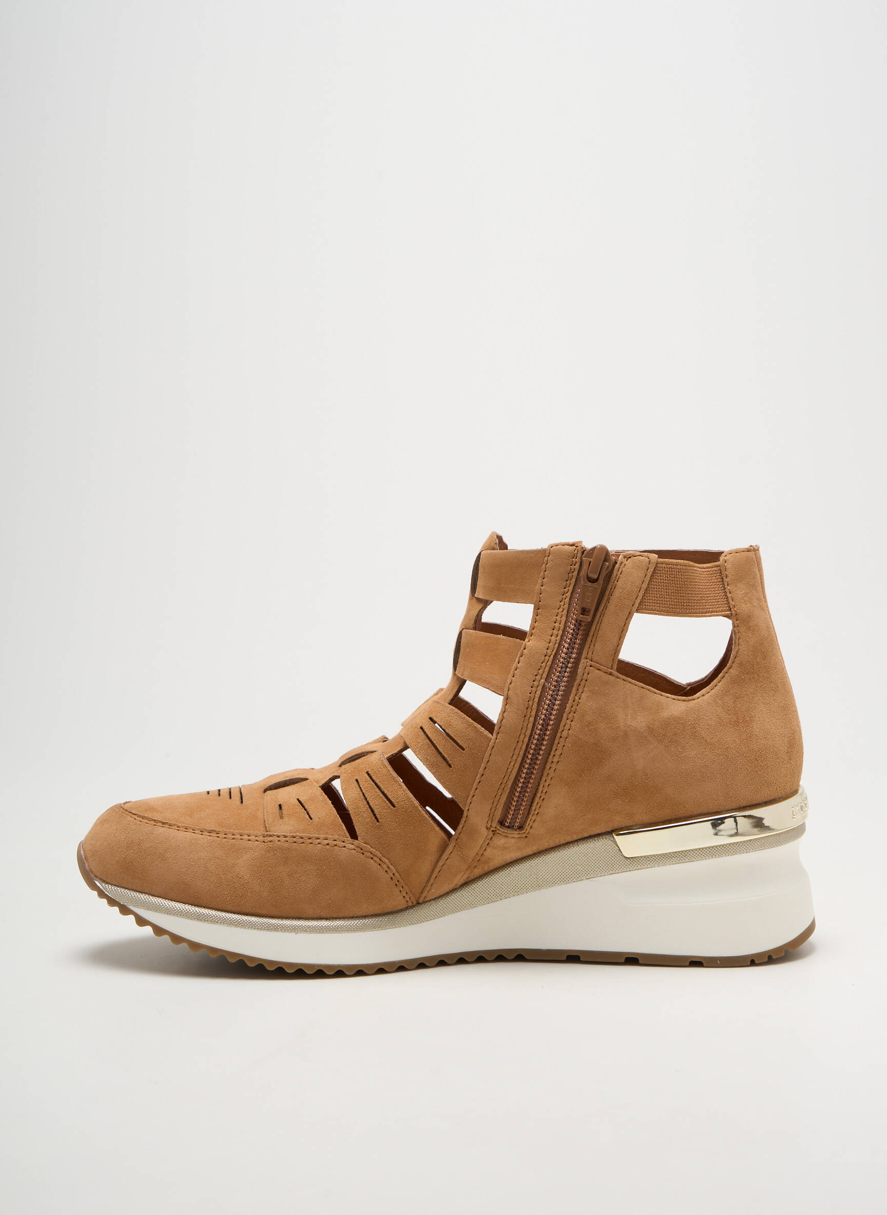 Bottines/boots bout rond talon de 4 à 6cm marron MAM'ZELLE femme