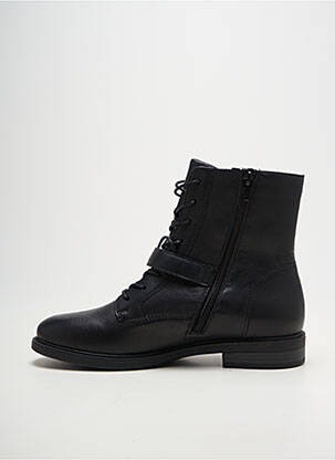 Bottines/boots fourrée talon plat jusqu'à 3cm noir REMONTE femme