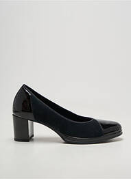 Escarpins matière lisse talon de 4 à 6cm noir ARA femme