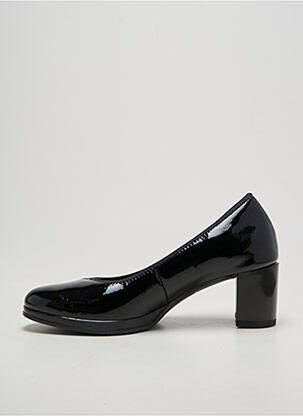 Escarpins matière lisse talon de 4 à 6cm noir ARA femme